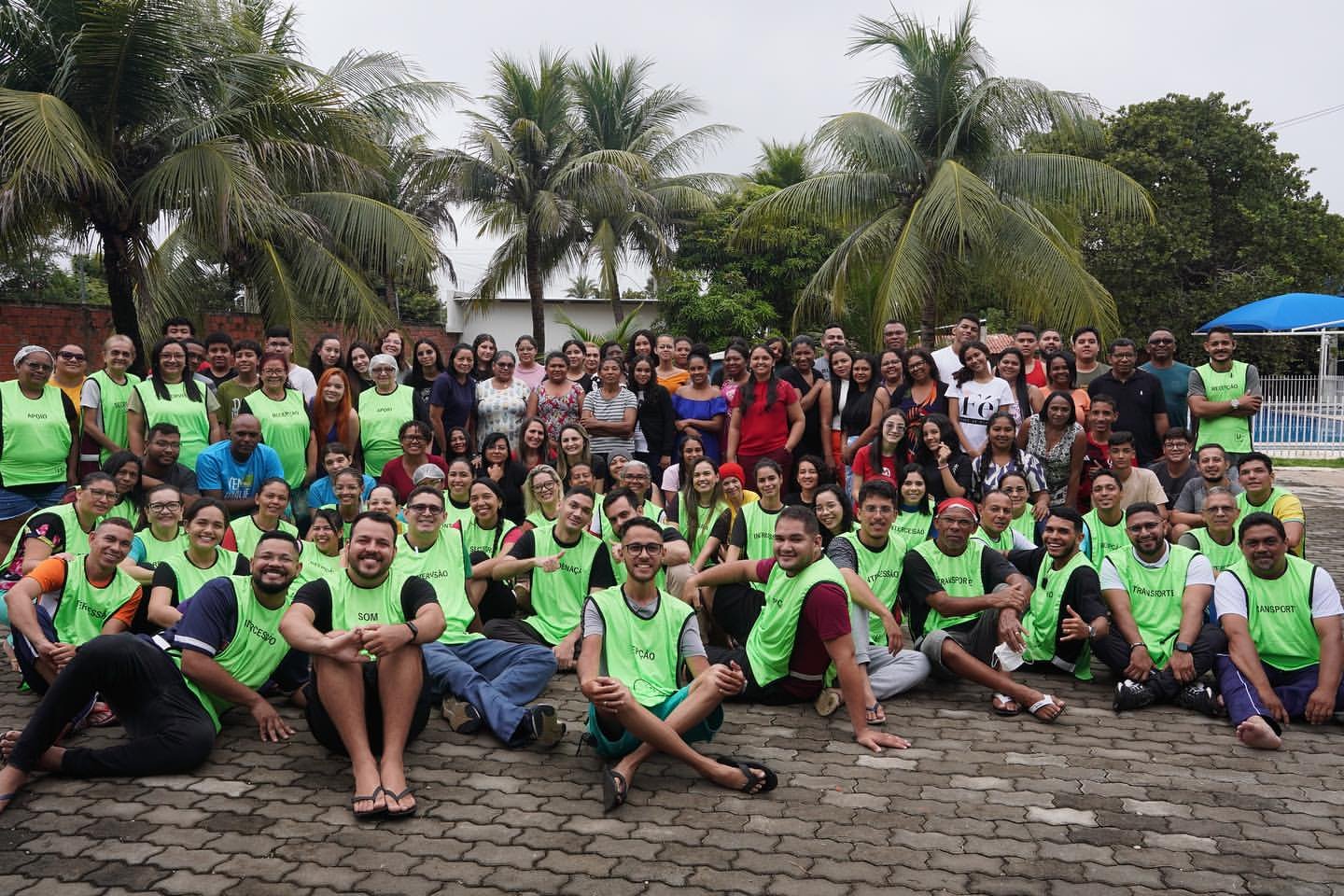 Jovens da Bereana reunidos